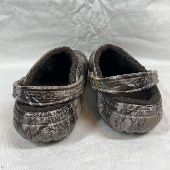 Corcs Classic fleece lined hunter camo print realtime Edge Clogs Unisex - Picture 4 of 6